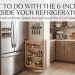 What to Do With the 6-Inch Gap Beside Your Refrigerator